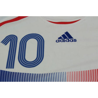 Maillot de football vintage extérieur Equipe de France N°10 ZIDANE 2006-2007 - Adidas - Equipe de France