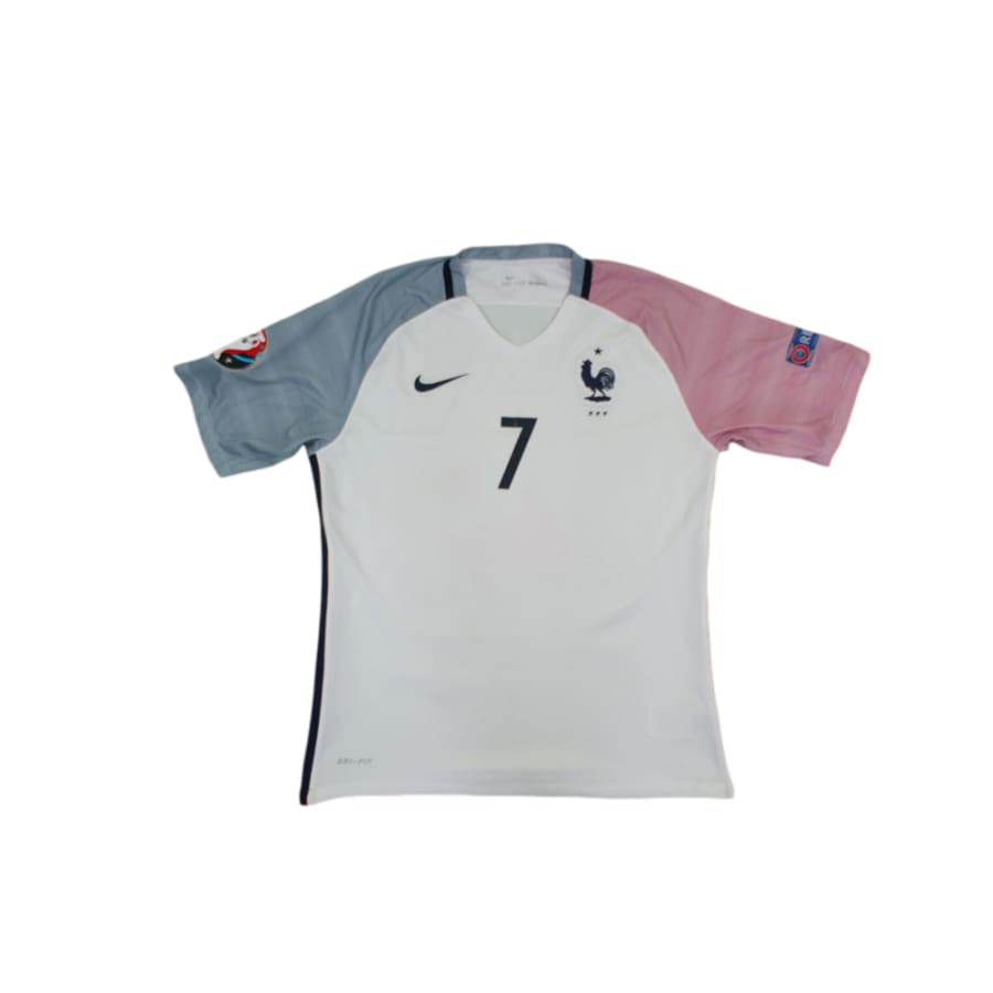 Maillot de football vintage extérieur Equipe de France N°7 GRIEZMANN 2016-2017 - Nike - Equipe de France