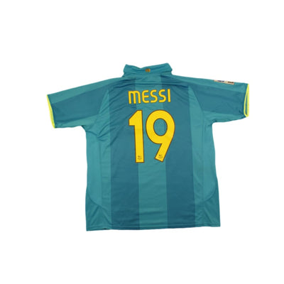 Maillot de football vintage extérieur FC Barcelone N°10 MESSI 2007-2008 - Nike - Barcelone