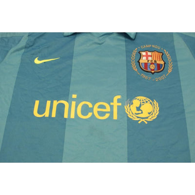 Maillot de football vintage extérieur FC Barcelone N°3 JESUS 2007-2008 - Nike - Barcelone
