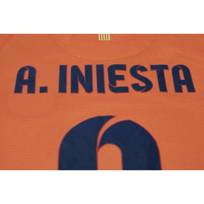 Maillot de football vintage extérieur FC Barcelone N°8 A.INIESTA 2012-2013 - Nike - Barcelone