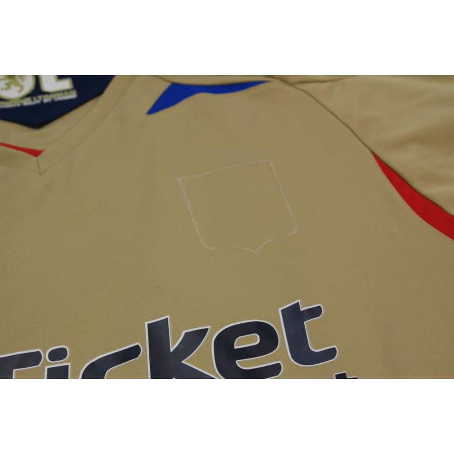 Maillot de football vintage extérieur Olympique Lyonnais N°10 BENZEMA 2007-2008 - Umbro - Olympique Lyonnais