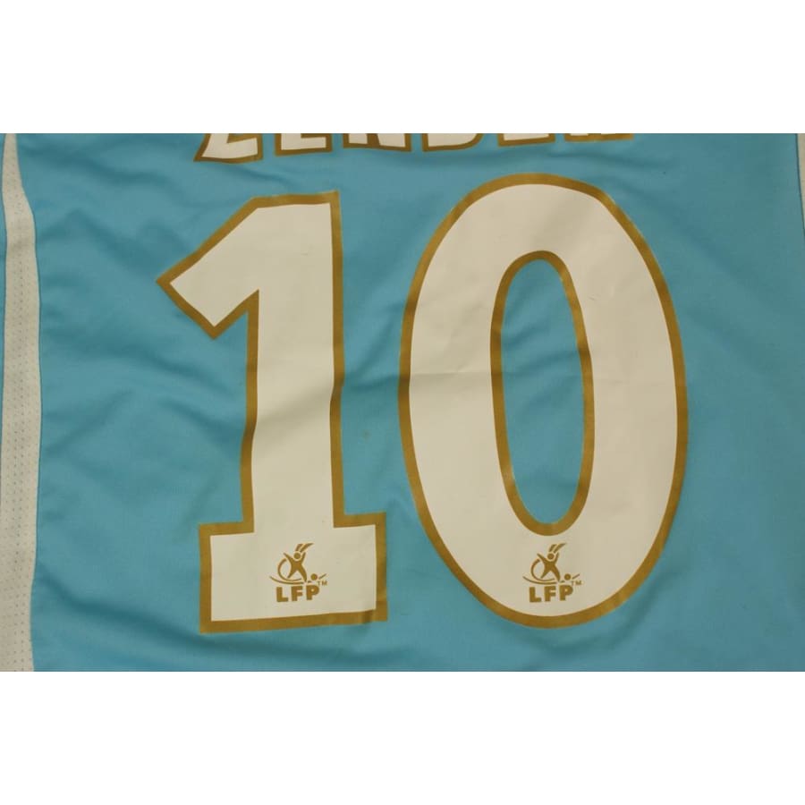 Maillot de football vintage extérieur Olympique de Marseille N°10 ZENDEN 2007-2008 - Adidas - Olympique de Marseille