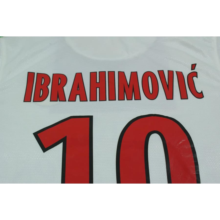 Maillot de football vintage extérieur Paris Saint-Germain N°10 IBRAHIMOVIC 2013-2014 - Nike - Paris Saint-Germain