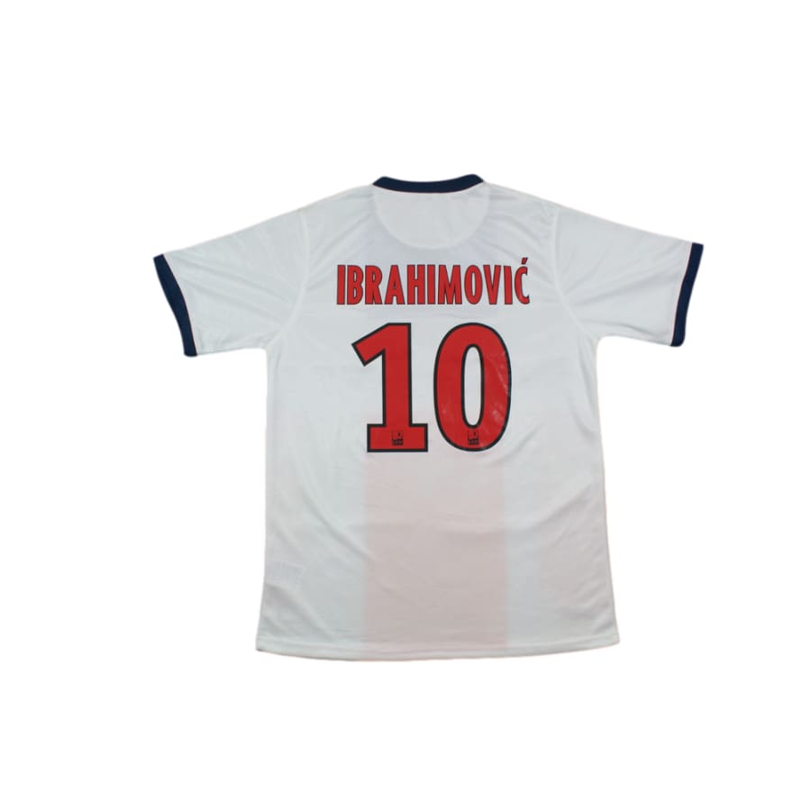 Maillot de football vintage extérieur Paris Saint-Germain N°10 IBRAHIMOVIC 2013-2014 - Nike - Paris Saint-Germain