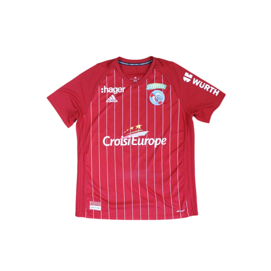 Maillot De Foot RC Strasbourg Alsace N°6 – Adidas – Extérieur – Taille L – Occasion