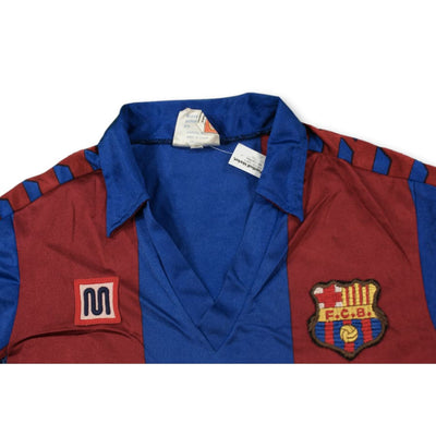 Maillot de football vintage FC Barcelone des années 80 - Meyba - Barcelone