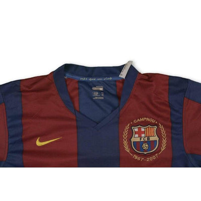 Maillot de football vintage FC Barcelone n°14 HENRY 2007-2008 - Nike - Barcelone