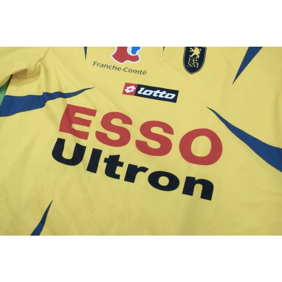 Maillot de football vintage FC Sochaux-Montbéliard 2006-2007 - Lotto - FC Sochaux-Montbéliard