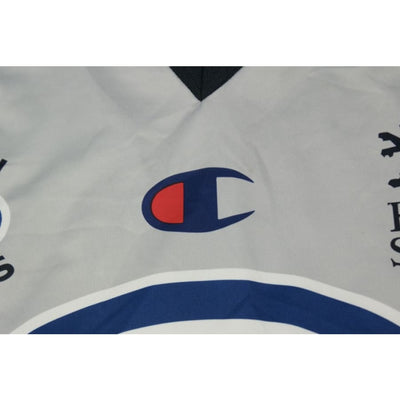 Maillot de football vintage FC Sochaux Montbéliard ESSO Martini Industries n°10 MACIO extérieur 2002-2003 - Champion - FC