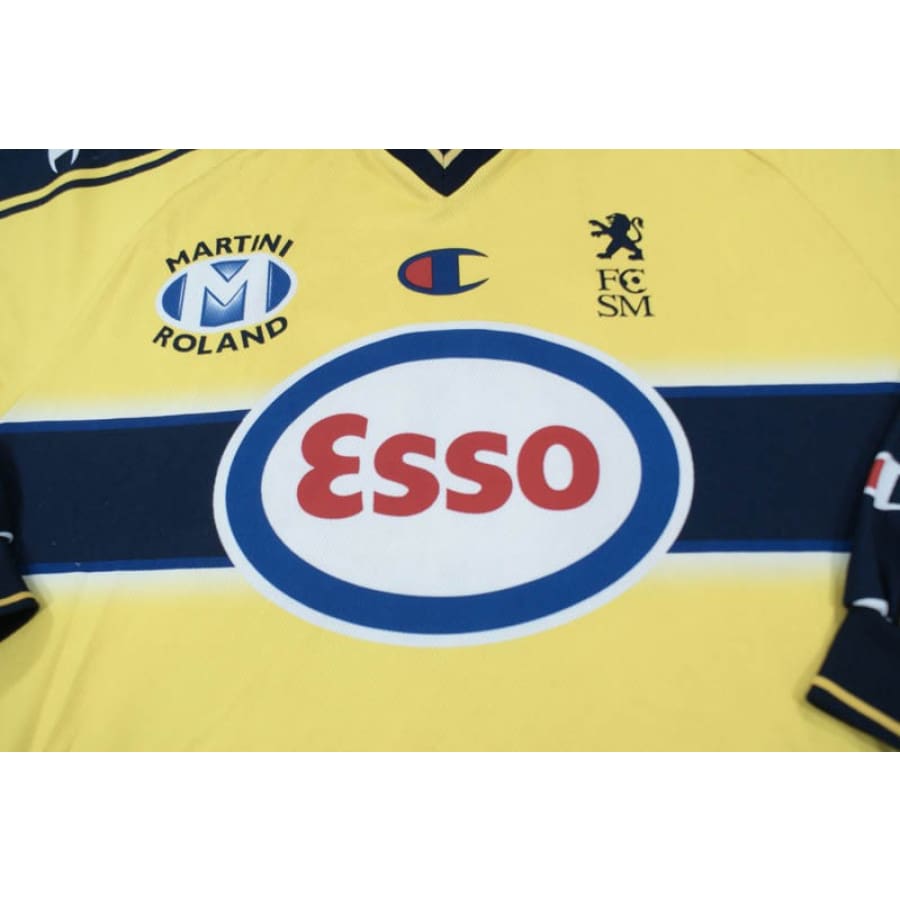 Maillot de football vintage FC Sochaux Montbéliard n°13 FRAU 2002-2003 - Champion - FC Sochaux-Montbéliard