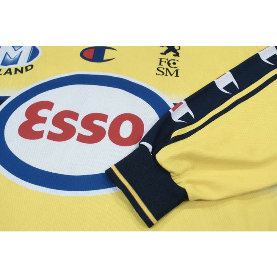 Maillot de football vintage FC Sochaux Montbéliard n°13 FRAU 2002-2003 - Champion - FC Sochaux-Montbéliard