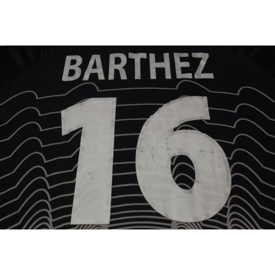 Maillot de football vintage gardien Equipe de France N°16 BARTHEZ 2000-2001 - Adidas - Equipe de France