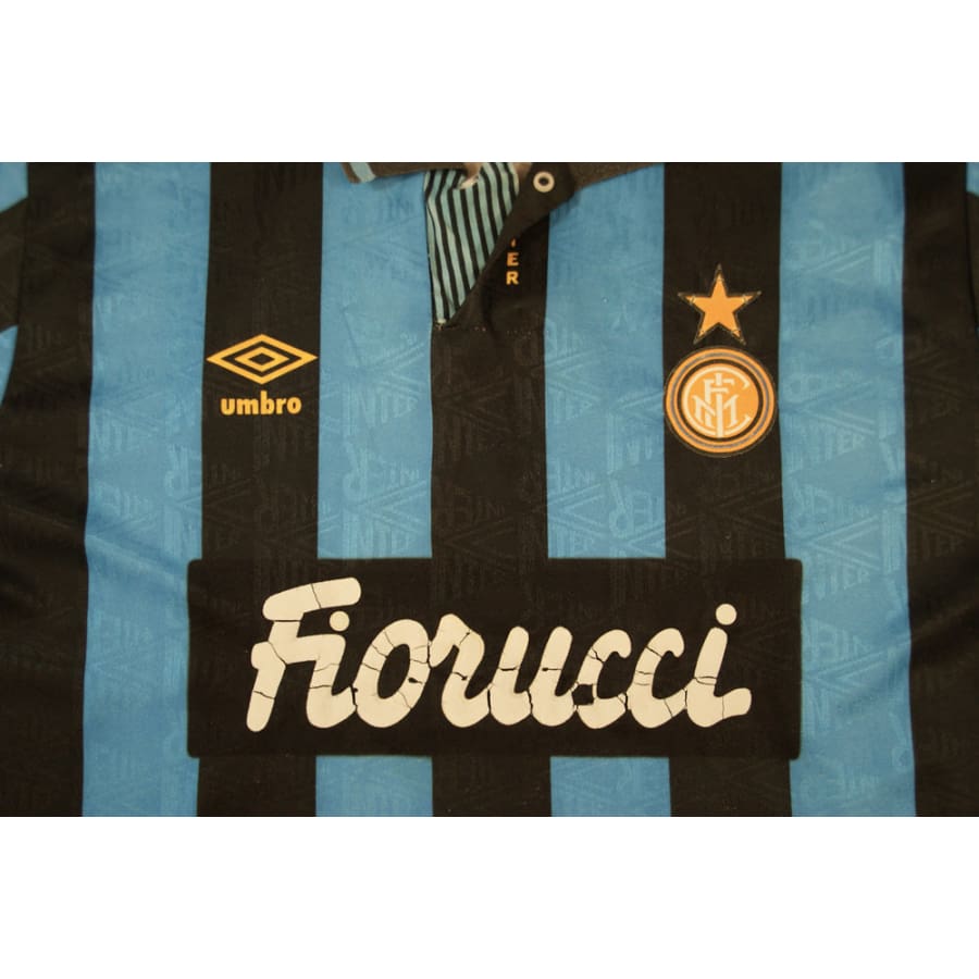 Maillot de football vintage Inter de Milan domicile 1992-1993 - Umbro - Inter Milan