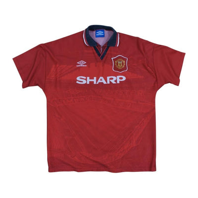 Maillot de football vintage Manchester United 1993-1994 - Umbro - Manchester United