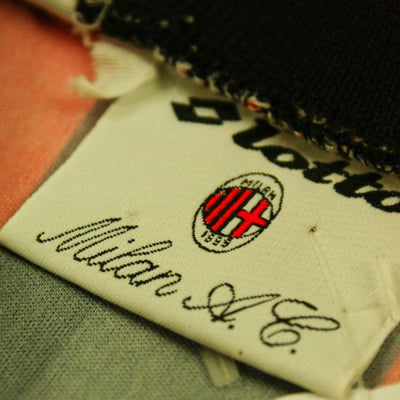 Maillot de football vintage Milan AC 1993-1994 - Lotto - Milan AC