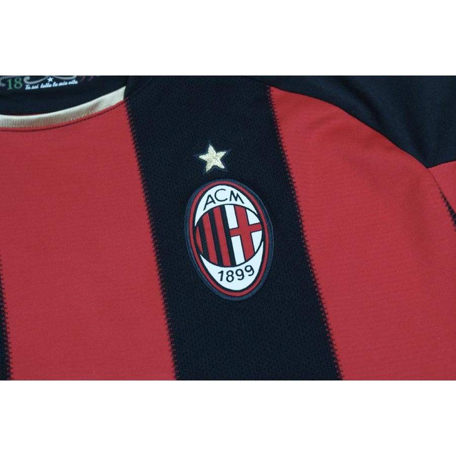 Maillot de football vintage Milan AC 2010-2011 - Adidas - Milan AC