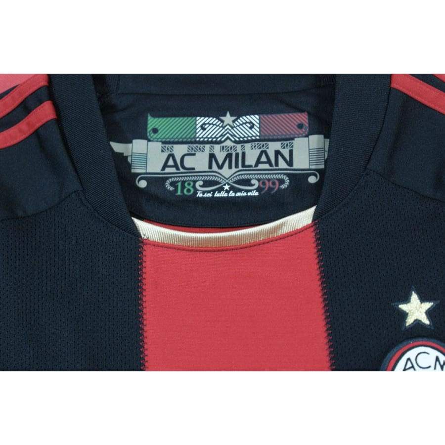 Maillot de football vintage Milan AC 2010-2011 - Adidas - Milan AC