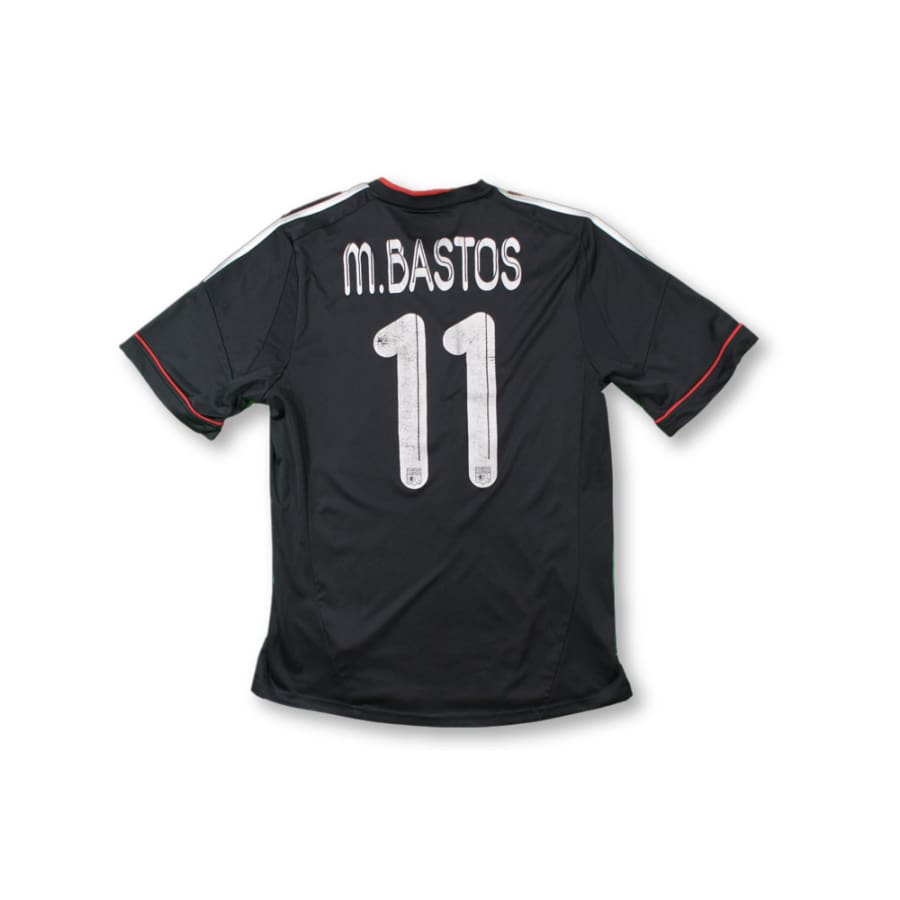 Maillot de football vintage Olympique Lyonnais N°11 BASTOS 2012-2013 - Adidas - Olympique Lyonnais