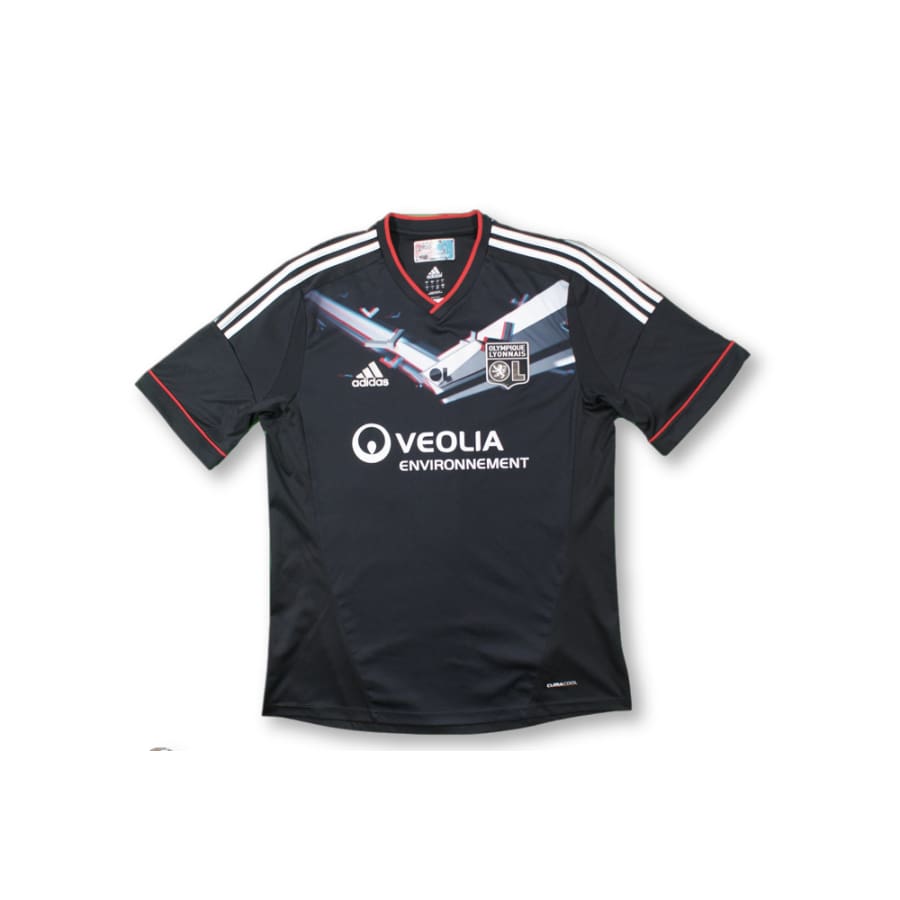 Maillot de football vintage Olympique Lyonnais N°11 BASTOS 2012-2013 - Adidas - Olympique Lyonnais