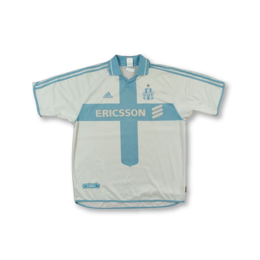 Maillot de football vintage Olympique de Marseille 2000-2001 - Adidas - Olympique de Marseille