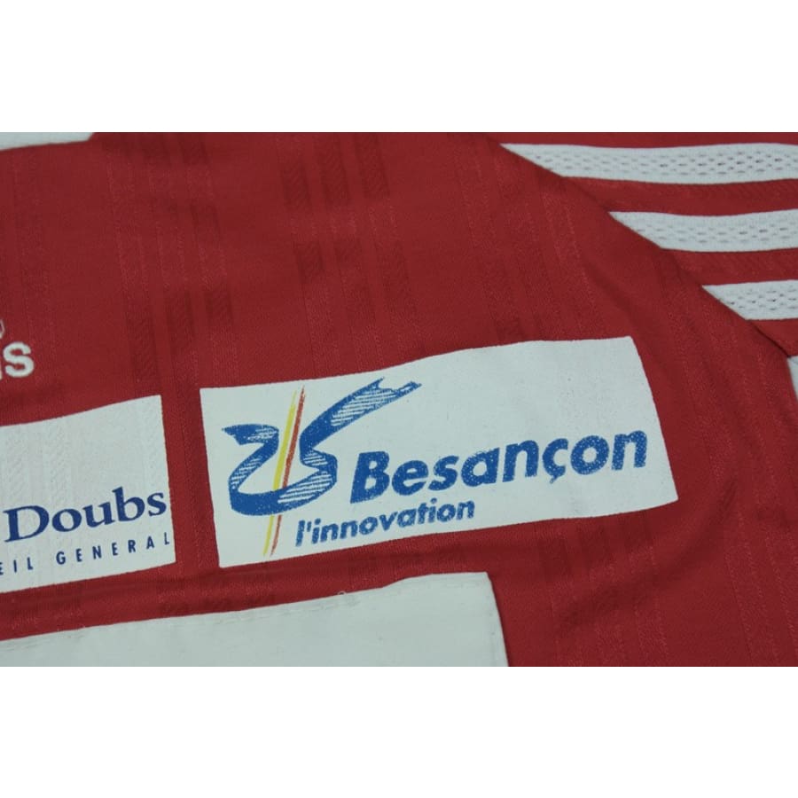 Maillot de football vintage Racing Besançon N°12 2000-2001 - Adidas - Autres championnats