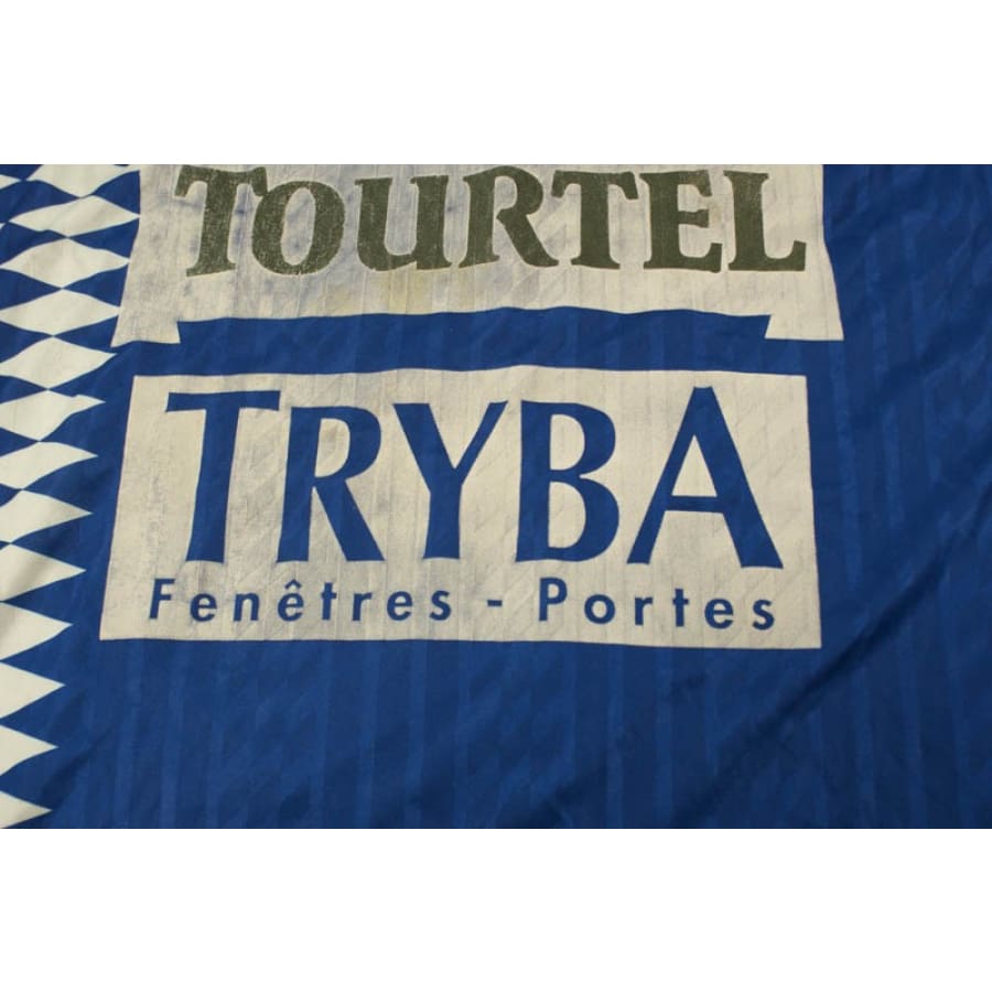 Maillot de football vintage Racing Club de Strasbourg n°10 TOURTEL TRYBA 1995-1996 - Adidas - RC Strasbourg Alsace