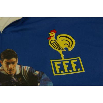 Maillot de football vintage supporter Equipe de France N°7 PIRES années 1990 - Autre marque - Equipe de France