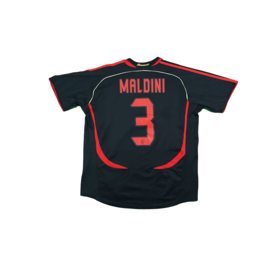 Maillot de football vintage third Milan AC N°3 MALDINI 2006-2007 - Adidas - Milan AC