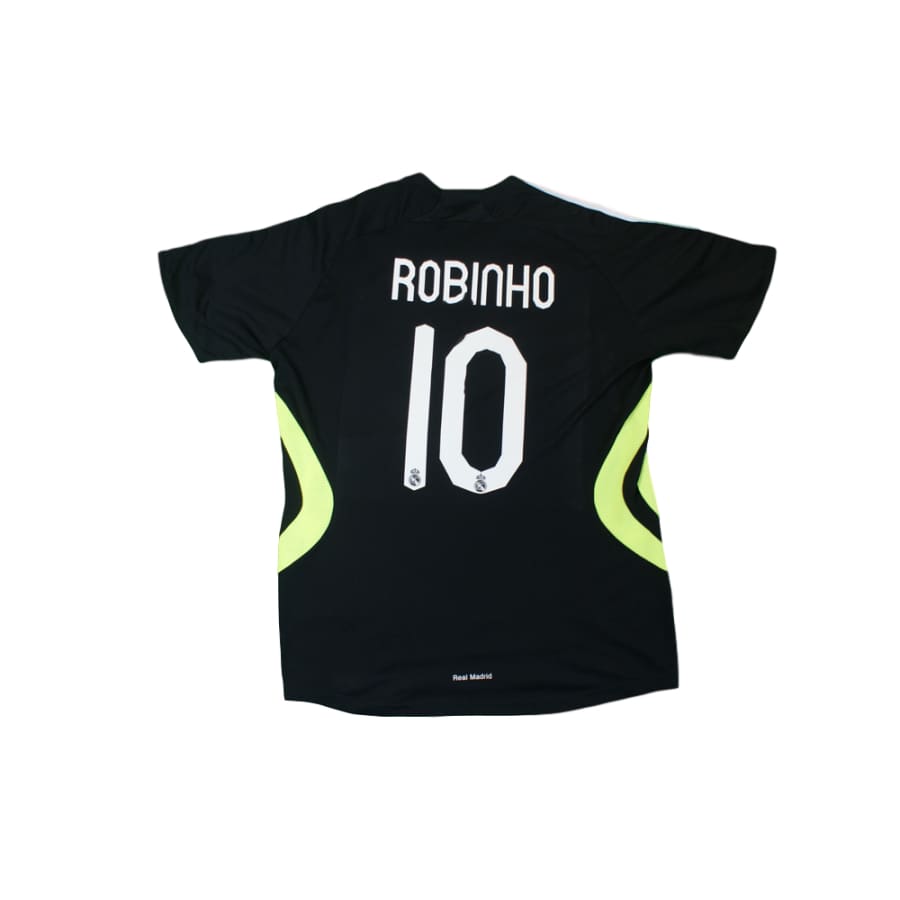 Maillot de football vintage third Real Madrid CF N°10 ROBINHO 2007-2008 - Adidas - Real Madrid