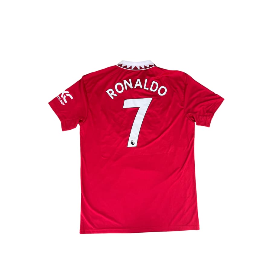 T-shirt Vintage Manchester United – Rétro Rouge, Taille L, Cantona #7