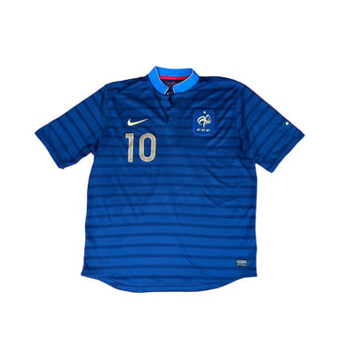 Maillot domicile vintage équipe de France #10 Benzema saison 2012-2013 - Nike - Equipe de France