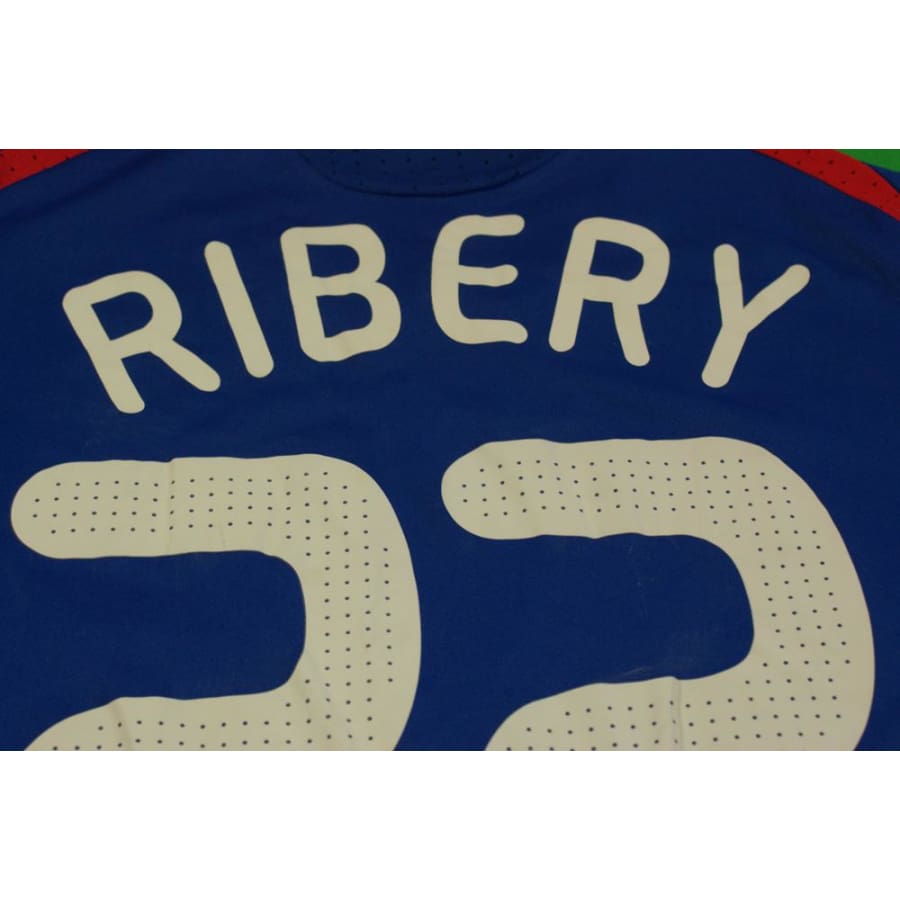 Maillot équipe de France domicile N°22 RIBERY 2008-2009 - Adidas - Equipe de France