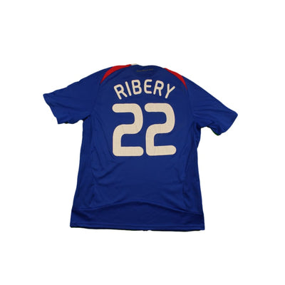 Maillot équipe de France domicile N°22 RIBERY 2008-2009 - Adidas - Equipe de France