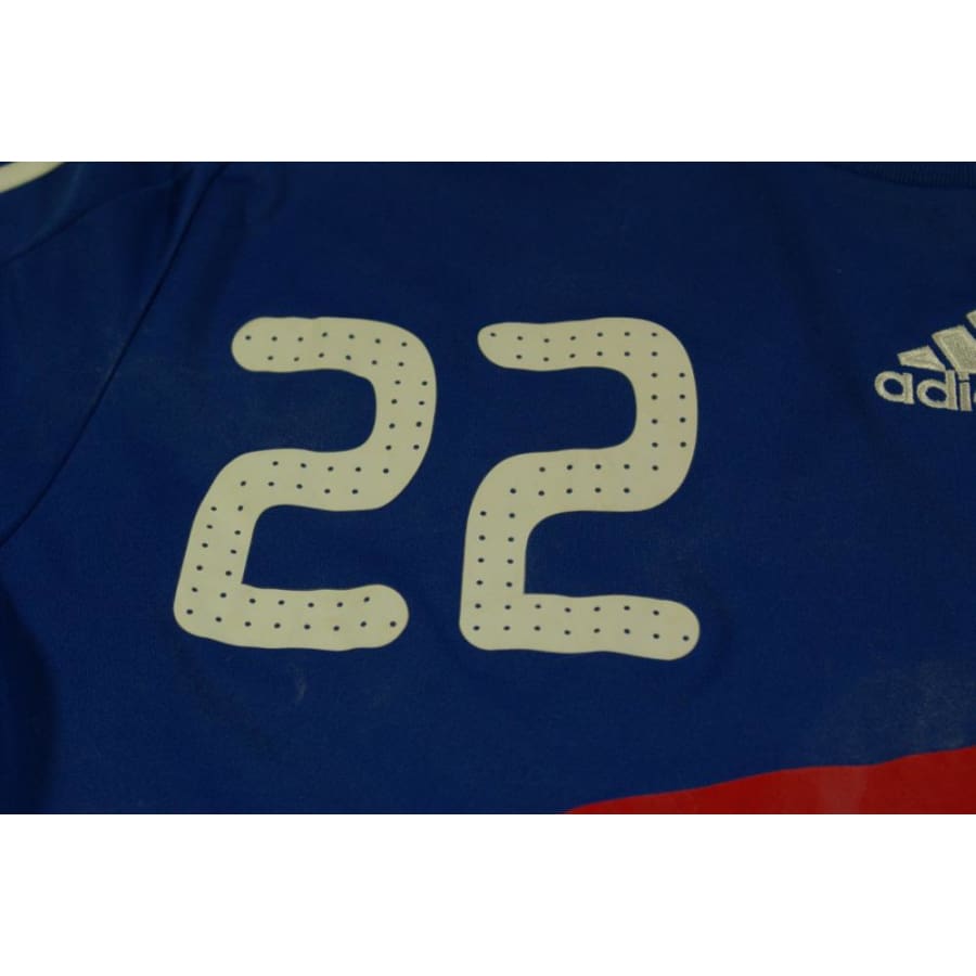 Maillot équipe de France domicile N°22 RIBERY 2008-2009 - Adidas - Equipe de France