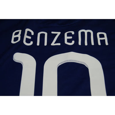 Maillot équipe de France rétro domicile #10 BENZEMA 2010-2011 - Adidas - Equipe de France