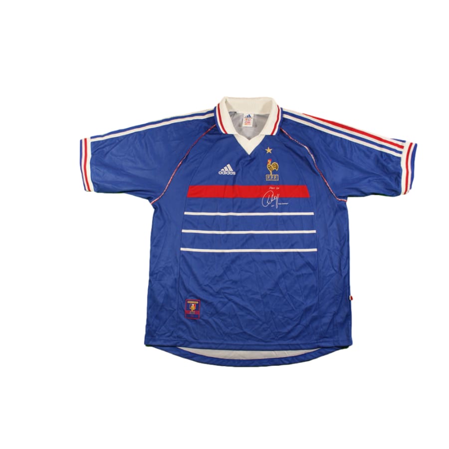 Maillot de foot rétro domicile Equipe de France 2010-2011