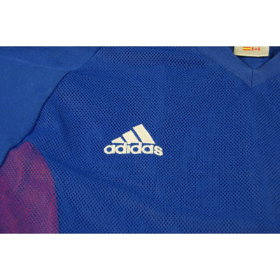 Maillot équipe de France rétro domicile #20 TREZEGUET 2002-2003 - Adidas - Equipe de France