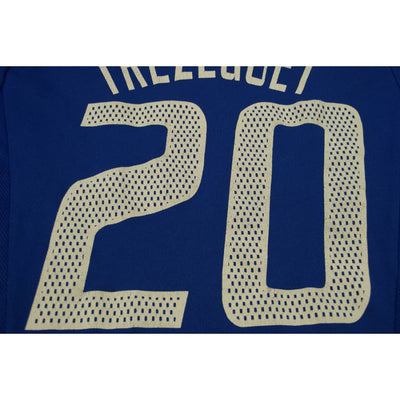 Maillot équipe de France rétro domicile #20 TREZEGUET 2002-2003 - Adidas - Equipe de France