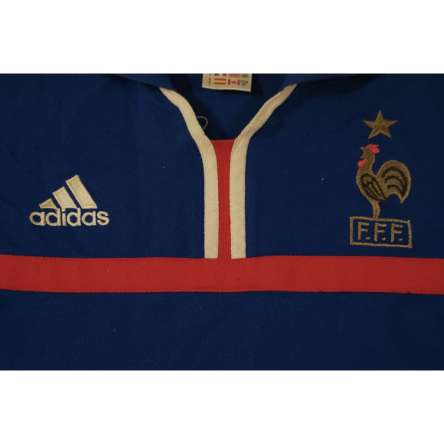 Maillot équipe de France rétro domicile 2000-2001 - Adidas - Equipe de France