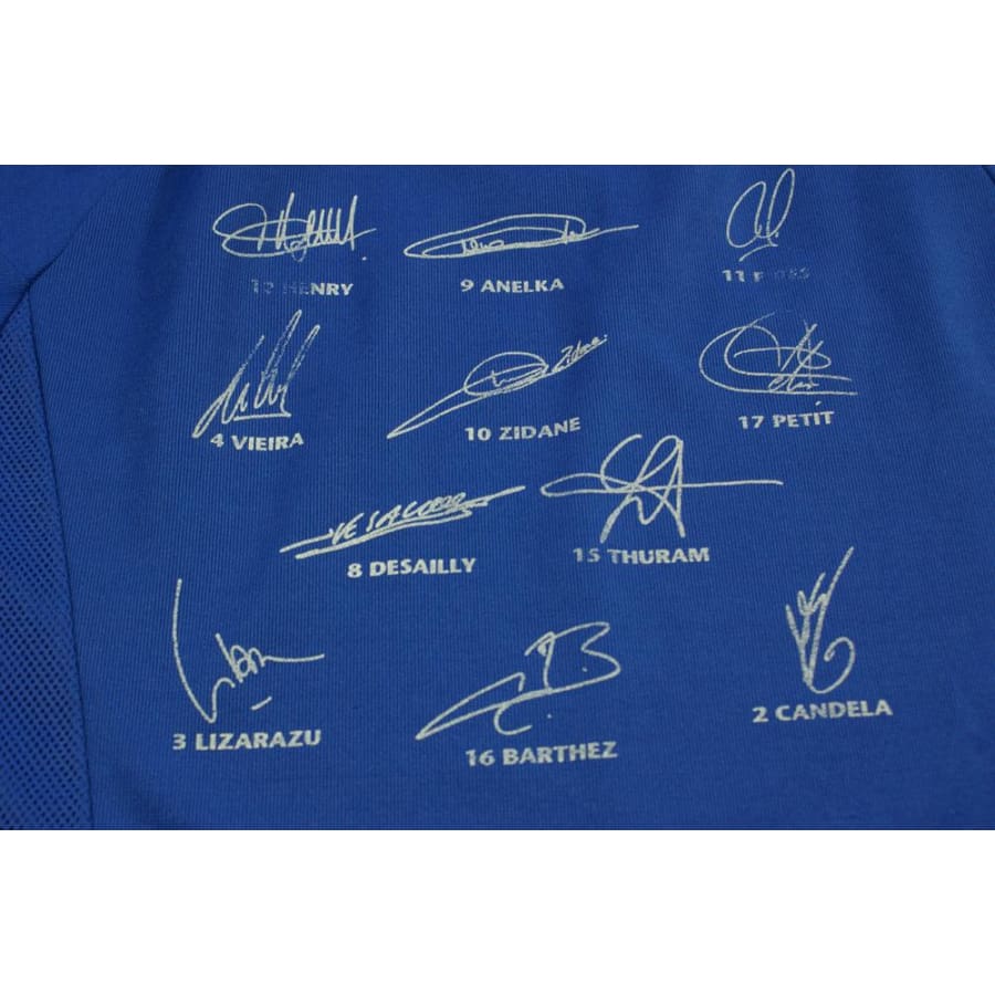 Maillot équipe de France rétro domicile 2002-2003 - Adidas - Equipe de France