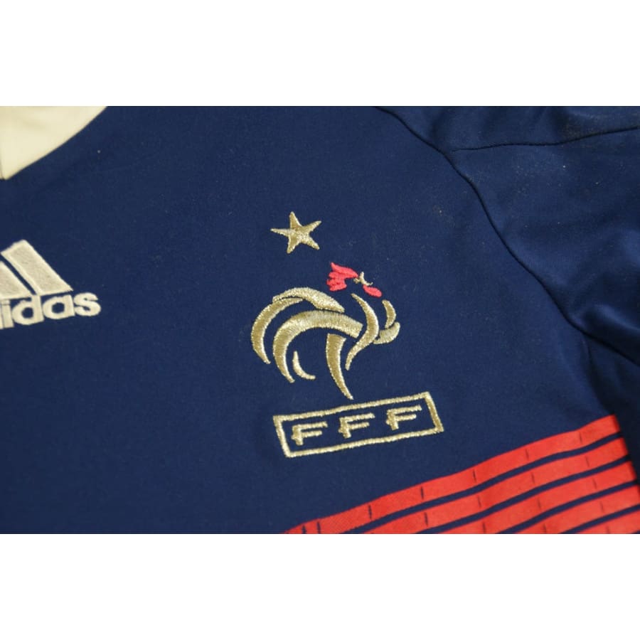 Maillot équipe de France rétro domicile #5 SAKHO 2010-2011 - Adidas - Equipe de France