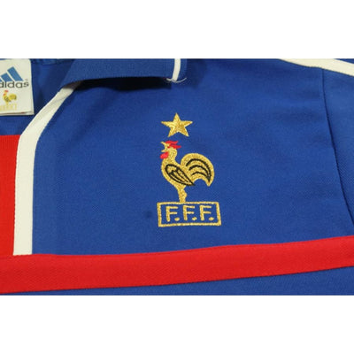 Maillot équipe de France rétro domicile N°10 ZIDANE 2000-2001 - Adidas - Equipe de France