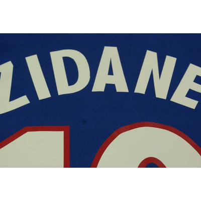 Maillot équipe de France rétro domicile N°10 ZIDANE 2000-2001 - Adidas - Equipe de France