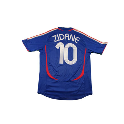 Maillot équipe de France rétro domicile N°10 ZIDANE 2006-2007 - Adidas - Equipe de France