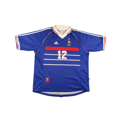 Maillot équipe de France rétro domicile N°12 HENRY 1998-1999 - Adidas - Equipe de France