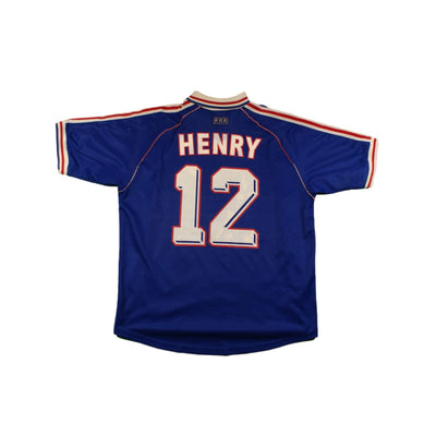 Maillot équipe de France rétro domicile N°12 HENRY 1998-1999 - Adidas - Equipe de France