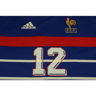 Maillot équipe de France rétro domicile N°12 HENRY 1998-1999 - Adidas - Equipe de France