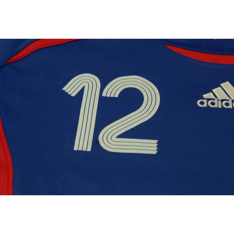Maillot équipe de France rétro domicile N°12 HENRY 2006-2007 - Adidas - Equipe de France
