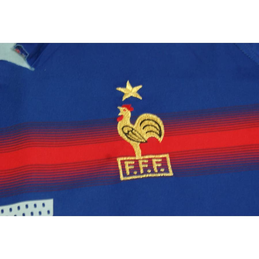 Maillot équipe de France rétro domicile N°7 PIRES 2004-2005 - Adidas - Equipe de France